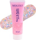 Chameleon Baby Pink Body Glitter pink Turn To Purple Face Glitter Paint holog   