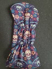 Shabier Golf Driver Headcover With Day Of The Dead Skull Design Dia Muerte