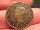 1888 Canadian Large Cent  Free Shipping   335e 