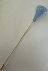 Vintage Czech Blue Glass Dancing Lady Hatpin Hat Pin