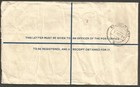 Burma 1939 Registered Letter Uprated Cover Myingyan Civil Lines To Mandalay