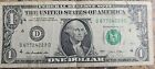 Ink Well Contamination Error 2013  1 One Dollar Bill