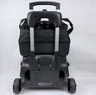 Kr Strikeforce Hybrid Black 4 Ball Roller Bowling Bag Black Canvas Excellent