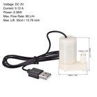 Micro Submersible Mini Water Pump With Usb Connector Dc 3v Vertical Style