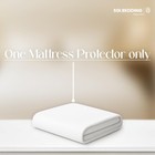 Waterproof Alaskan King 108  X 108  Extra Large Bed Mattress Pad Cover  15  D   