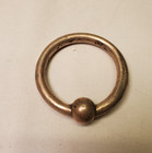 Vintage Tiffany   Co  Sterling Silver Baby Rattle Teething Ring Read Condition
