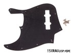 Fender Squier Affinity Active Jazz J Bass V 5 String  Pickguard Guitar  Blk