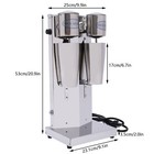Electric Milkshake Mixer Drink Milk Shake Maker Shaker Stainless Steel Machine