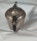 Vintage Plaza Hotel New York Coffee Tea Pitcher Benedict Indestructo Stainless