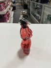 Woman Body Smoking Herb Pipes Orange Color Mini Shisha Glass Tube 1 Set 