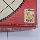 Vintage 1967 Kenner s Spirograph Red Drawing Set  401 Complete Gears Manual Pens
