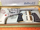 Vintage Nichols Ranch Stallion 45 Mark Ii Toy Pistol Cap Gun With Box Rare Read