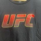 Men   s Ufc Ultimate Fighting Championship Black Cotton T-shirt  Large New