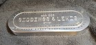 Vtg Solid Aluminum Cribbage Board   Promo Machined By Giddings   Lewis Heavy