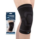 Ice Knee Compression Sleeve Infused With Menthol  Large xl  Black  1-pack 