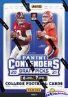 2021 Panini Contenders Draft Picks Football Sealed 20 Box Blaster Case-20 Auto