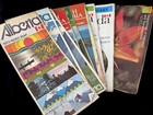 Vintage Canadian Maps Lot Of  6 - 1970 s - Excellent Condition For Age