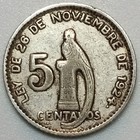1947 Guatemala 5 Centavos  lot 1 