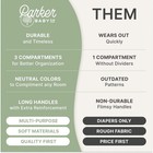 Parker Baby Rope Diaper Caddy Organizer - Nursery Storage Bin And Car Organiz   