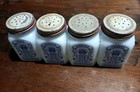 The Spice Chest Milk Glass Jars  4  - The Frank Tea   Spice Co  S p ginger clove