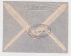  mozambique 1948 Three Air Stamps On Air Cover To Usa      V1106