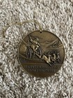 1993 John Deere Limited Edition Antique Brass Christmas Ornament