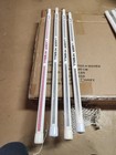 Lot Of 4 Vintage Stx Laser Hi-wall Lacrosse Shafts With The Rounded Throat 