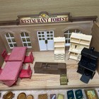 Sylvanian Families Forest Restaurant Early Edition Rare Vintage Toy Set