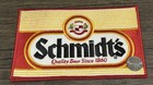 Vtg Large Schmidt s Quality Beer Since 1860 Breweriana Collectible Jacket Patch