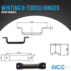 1 Pack Truck Door Lift Handle For Whiting   Todco Style Overhead Roll Up Truck