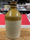 Stoneware Flagon Bottle Large With Screw Top Pottery 14    Tall 4 2kg