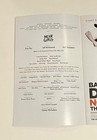 Mean Girls Musical Playbill Pre Broadway Tryout 2017 The National Theatre Dc