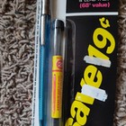 Vintage Scripto Long Lead Pencil   Lead Pack B319 Blue Clear Nos In Package