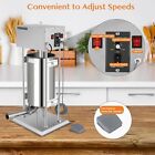 Vertical Electric Adjustable Speed Sausage Filler Stuffer  15 4lbs 10l Capacity