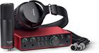 Focusrite Scarlett 2i2 Studio 4th Gen Bundle Isolation Filter Stand Pop Filter