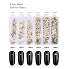 Round K9 Glass Rhinestones Flatback Crystal Stones Diy Craft Nail Art Decoration