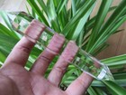 13 Sided Vogel Style Natural  Clear Quartz Crystal Wand Dt Point 128g