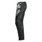 Thor Sector Gnar Black And White Mx Off Road Pants Youth Sizes 18 - 28