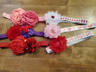 Sale Set Of 25 Baby Girl Headbands Infant Toddler Bow Hair Accessory Set Elastic