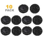 10pcs 2  Roll Lock Die Grinder Stripping Paint Rust Removal Wheels Sanding Discs