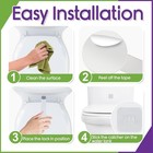 Child Safety Toilet Seat Lock - Easy To Install And Use Toilet Lock  Baby Proof