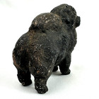 Vintage Japanese Pottery Chow Chow Dog Figurine Paperweight Stoneware 3 25 