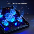 Laptop Cooling Fan Stand Dual Usb For 11-17  Inch Laptop Cooler Pad With 5 Fans