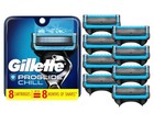    lot Of 2    Gillette Fusion Proshield Chill 8 Count Razor Blades - 16 Total