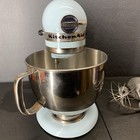 Kitchenaid Artisan 5qt Stand Mixer Aqua Sky Ksm150psaq  Tilt-head Bundle