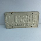 1970 Missouri License Plate Tag  G8s319