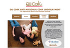 Qu-cork-  Cork Underlayment - Microban - 194 Sq ft Per Roll -  0 93 Sq ft