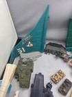 Vtg 1989 Kenner Mega Force Lot - Mixed Sets  Jets Tanks Missle   Loose Parts-guc