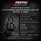 Rps Mechanical Fuel Pump For Mercruiser Omc Volvo Penta 3 0l 2 5l 3 7l Marine