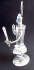 Vintage Sterling Turquoise Kachina Sculpture   56 Grams  4 7 Inch  Free Shipping
